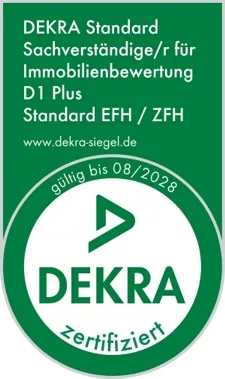DEKRA zertifizierter Sachverständiger für Immobilienbewertung D1 Plus DEKRA zertifizierter Sachverständiger für Immobilienbewertung D1 Plus